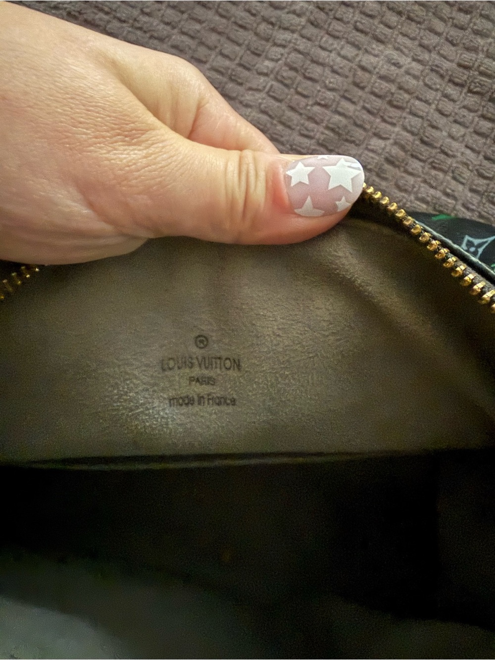 Authentic Louis Vuitton Murakami Black Multicolor Monogram Speedy 30 with tag - Picture 8 of 10
